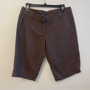 J.crew Women’s Linen/Cotton City Fit Shorts Brown Pants size 6